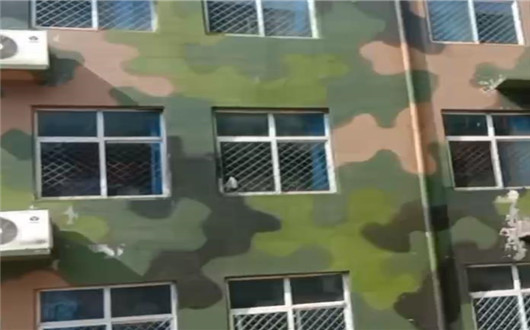 涪陵墙面军用迷彩施工方案