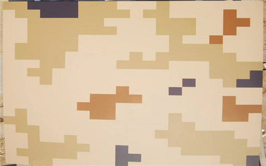 涪陵荒漠迷彩漆喷涂